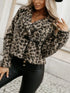 'Tarian' Faux Fur Leopard Print Coat - Celes Fashion